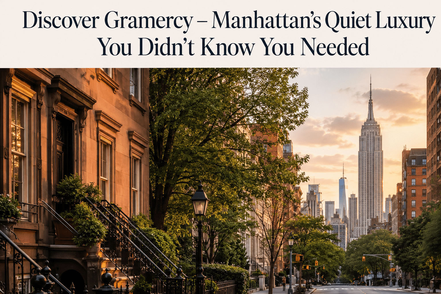 Discover Gramercy – Manhattan’s Quiet Luxury You Didn’t Know You Needed