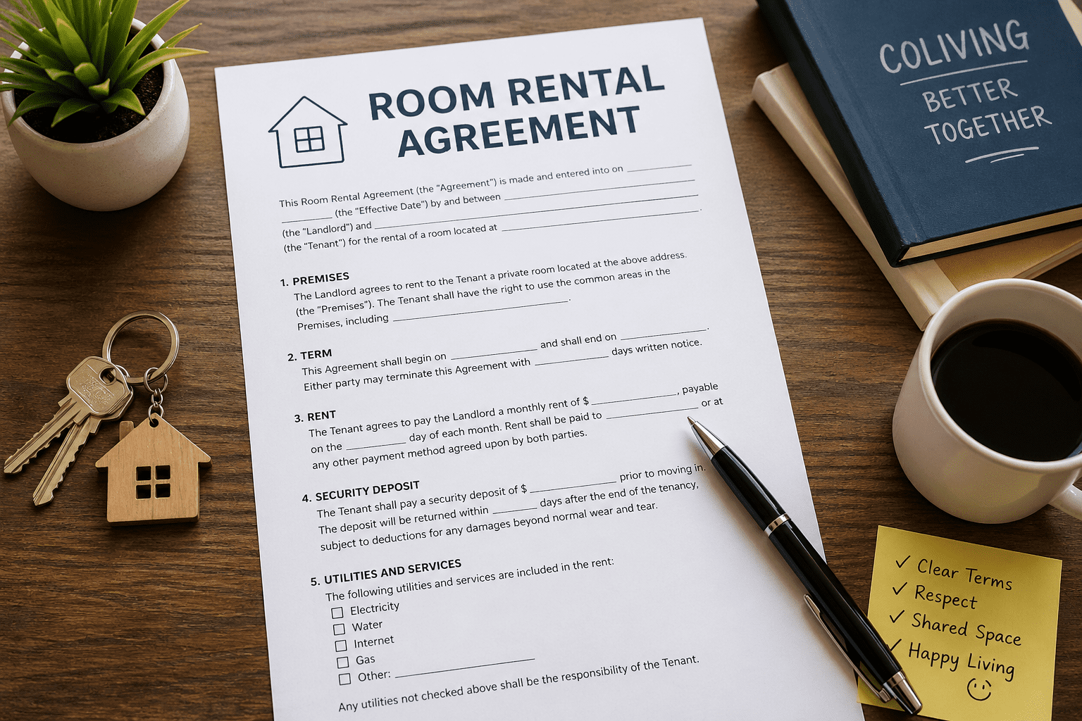 Roommate Rental Agreement: How to Create a Legally Binding Contract