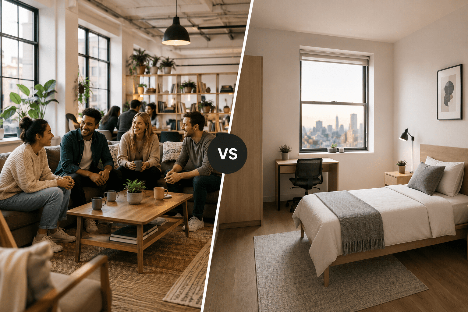 SharedEasy vs Roomrs: A Detailed Coliving Comparison
