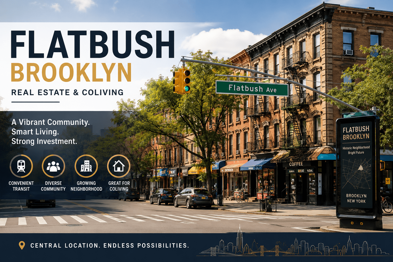 Flatbush Brooklyn: The Neighborhood That Doesn’t Try to Impress – But Wins Anyway