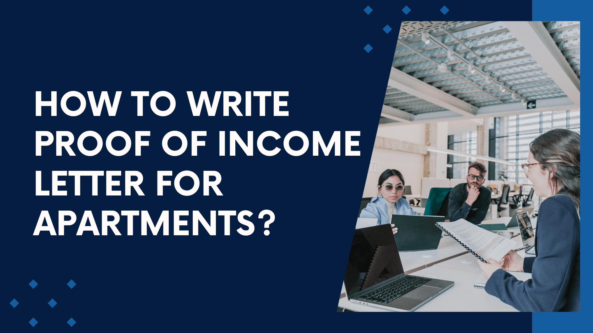How to Write a Proof of Income Letter for Apartment Applications: A Complete Guide